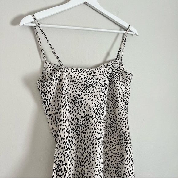 NWT Express Cowl Neck Polka Dot Cami Top Black and White Size XS - Picture 5 of 9
